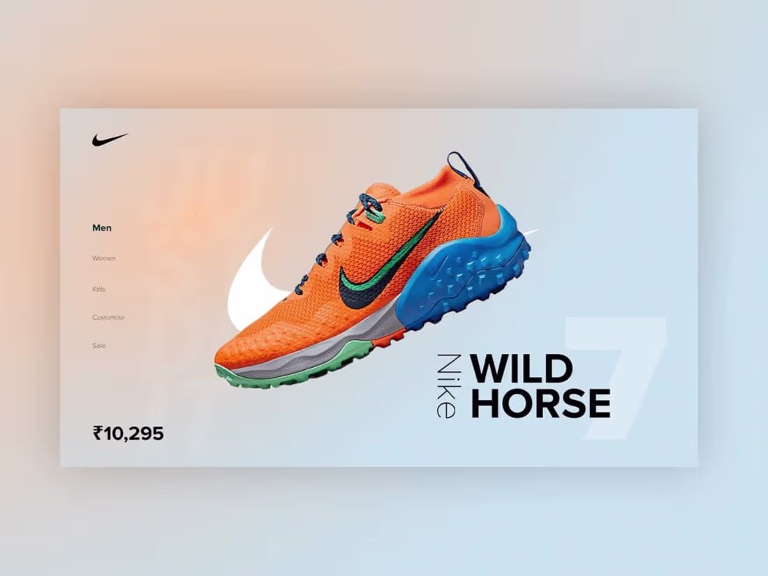 Cover image for Nike UI Design