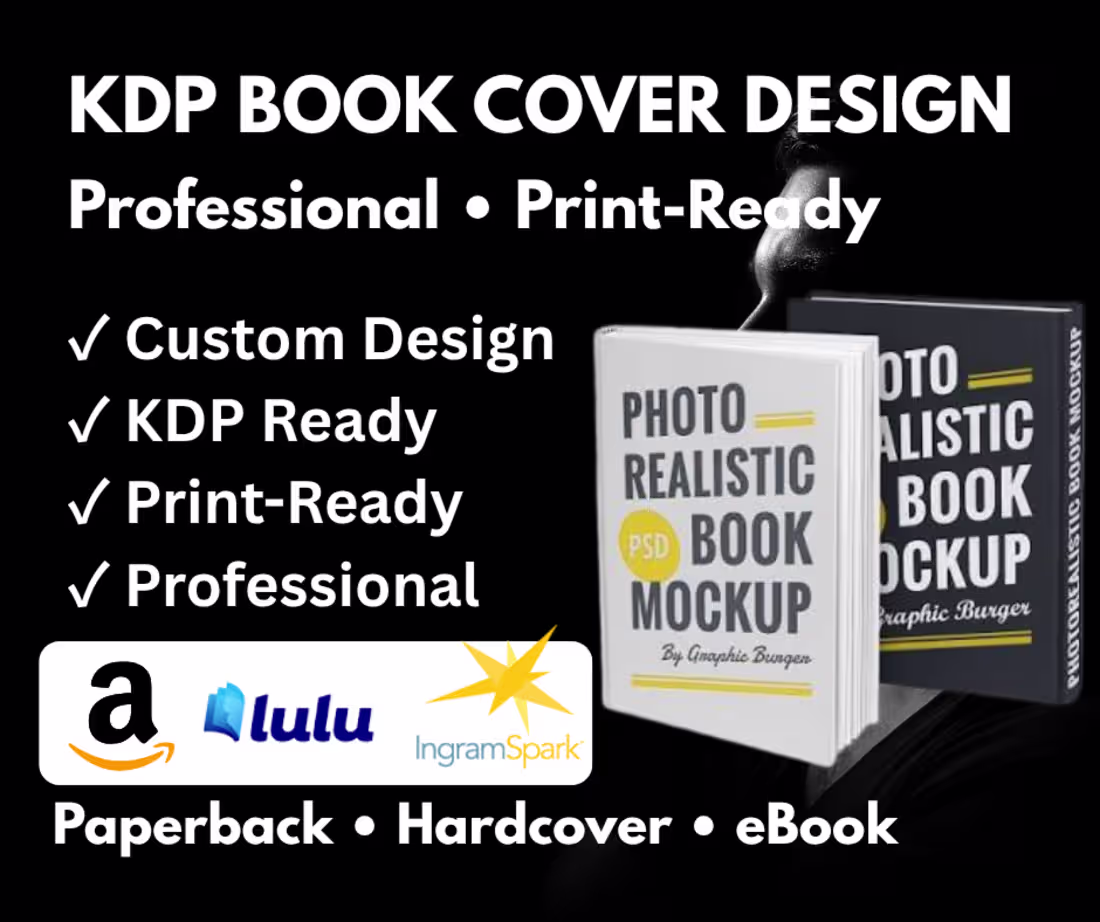 Cover image for Professional KDP Book Cover Design