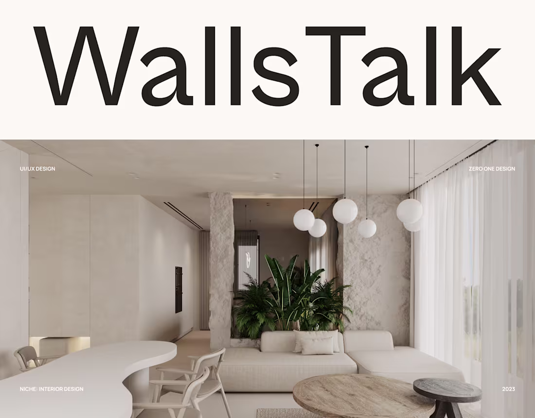 Cover image for WallsTalk UI/UX Design