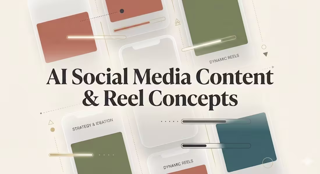 Cover image for AI Social Media Content & Reel Concepts (Lovart)