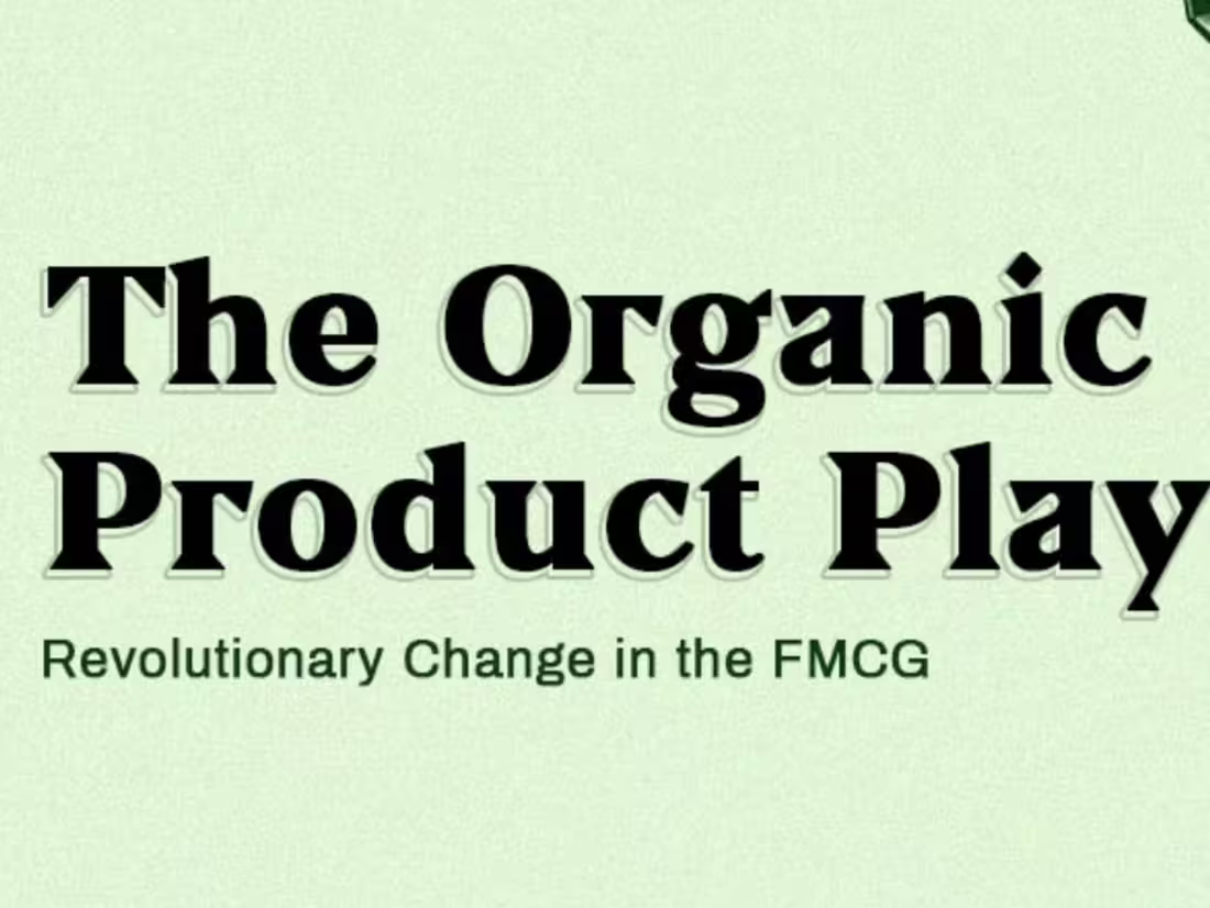 Cover image for Social Media Strategy (Organic FMCG brand)