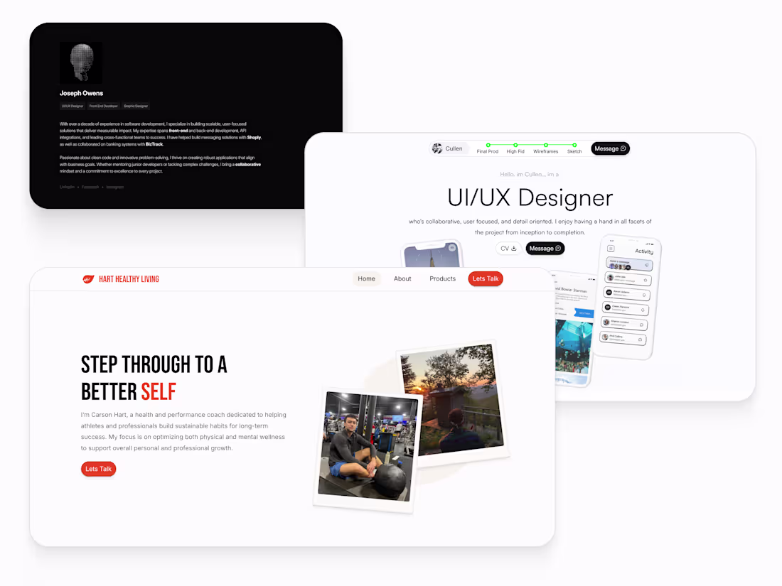 Cover image for Creating focused landing page and 3 other pages