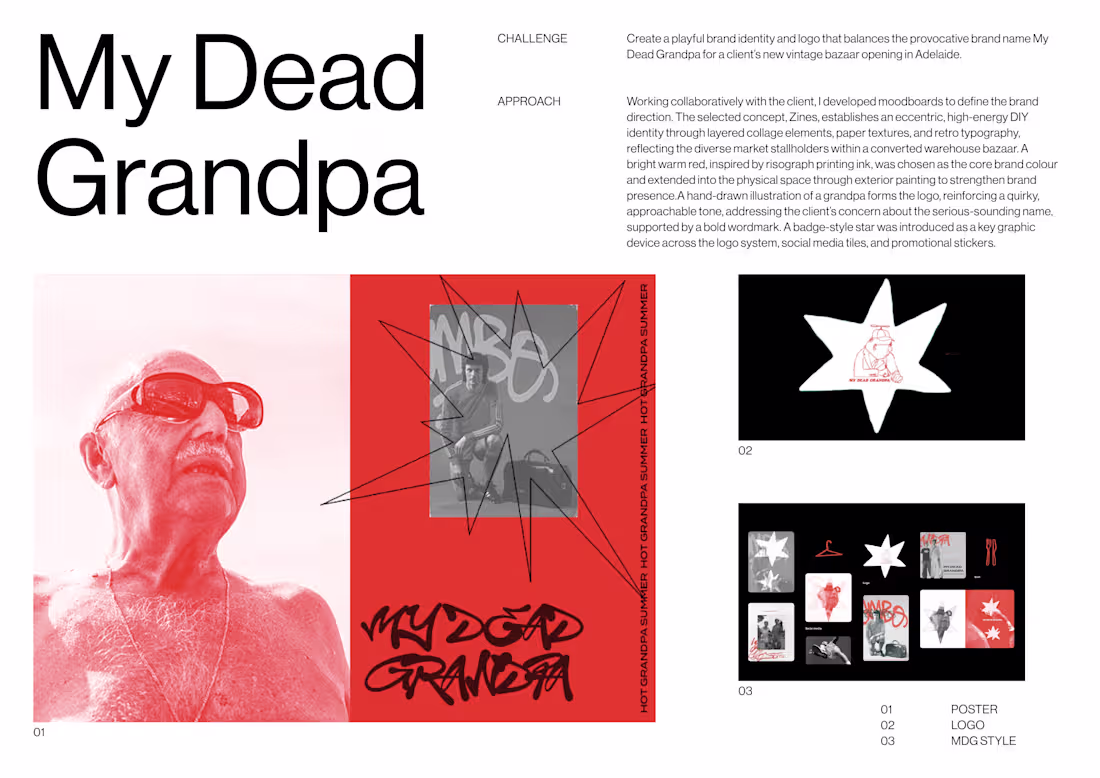 Cover image for Brand Identity for Vintage Warehouse