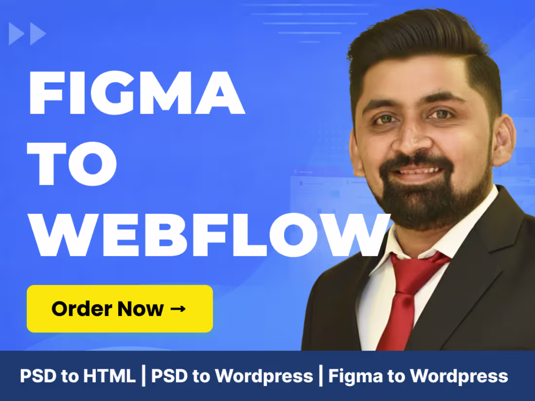 Cover image for Figma to Webflow: Pixel-Perfect Conversion & Development