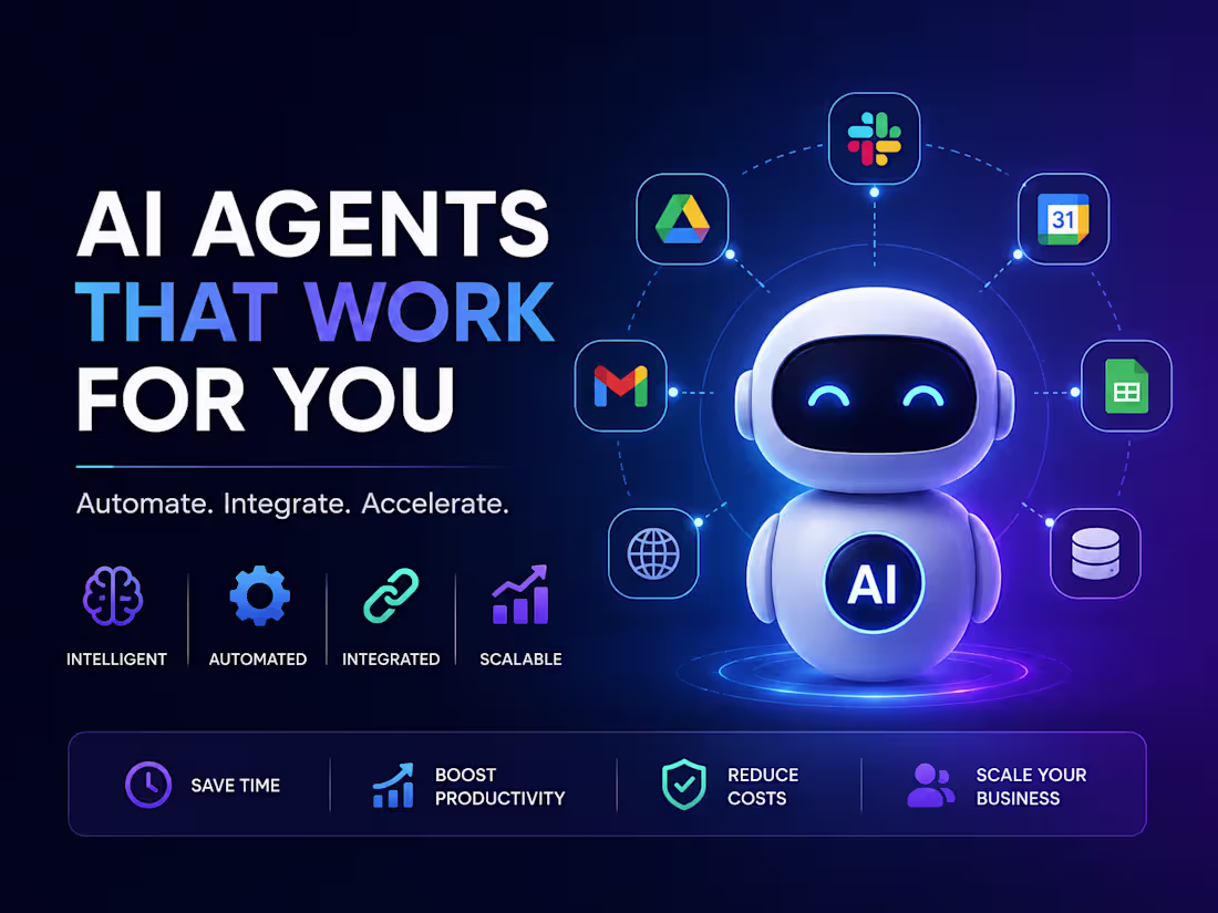 Cover image for Custom AI Agent & Business Automation