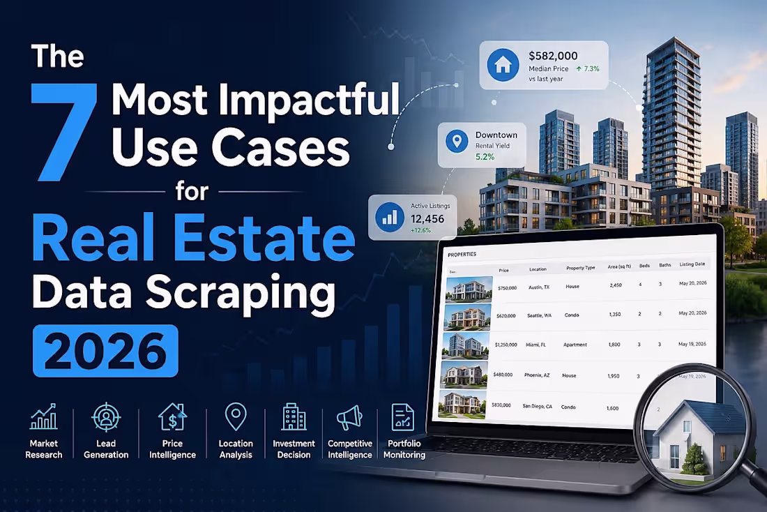 Cover image for Real Estate Data Scraping Workflows for 2026