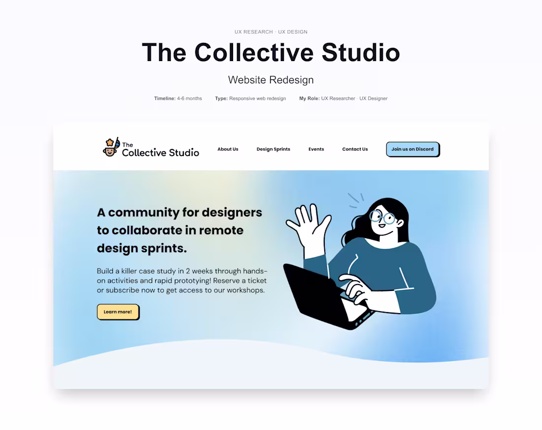 Cover image for TCS - Website Redesign