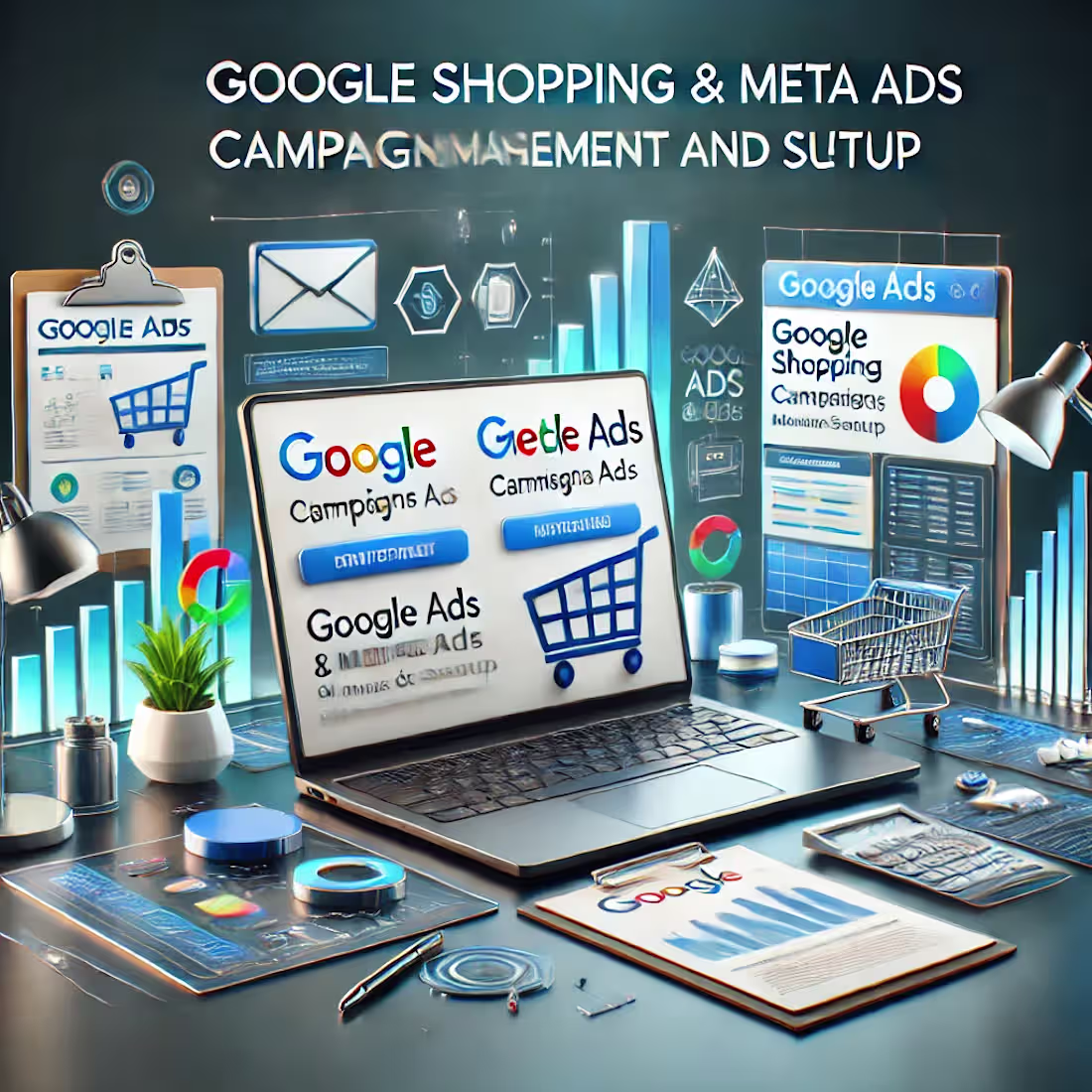 Cover image for Maximize ROI with Expert Google Shopping & Meta Ads Strategies