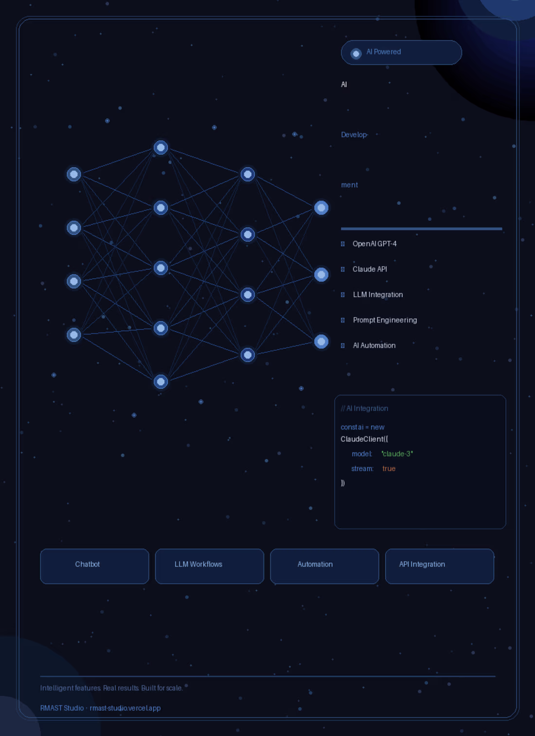 Cover image for AI Development & Integration — OpenAI & Claude