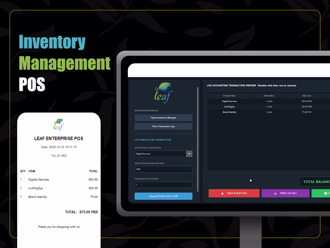 Cover image for Enterprise Point-of-Sale & Inventory Architecture