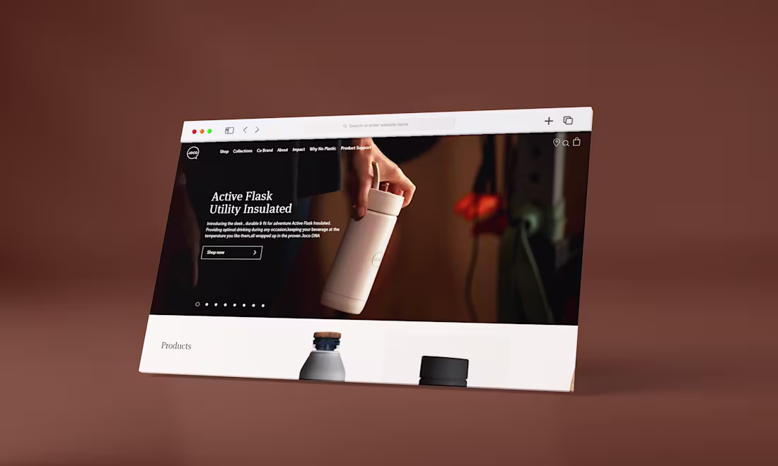 Cover image for A full website design focused