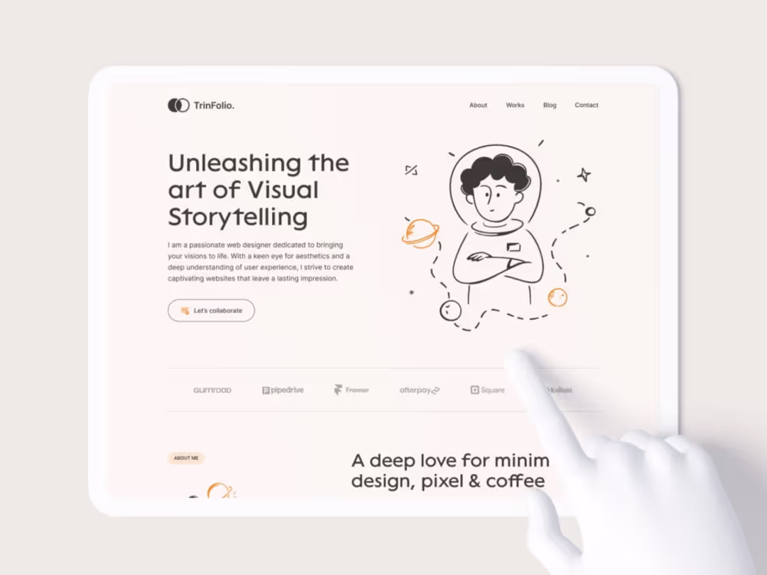Cover image for Kohaku - Minimal portfolio