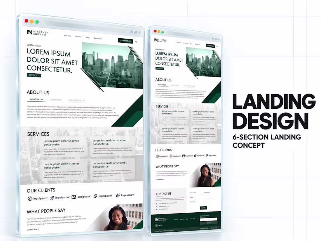 Cover image for Landing Page or Homepage Design in Figma