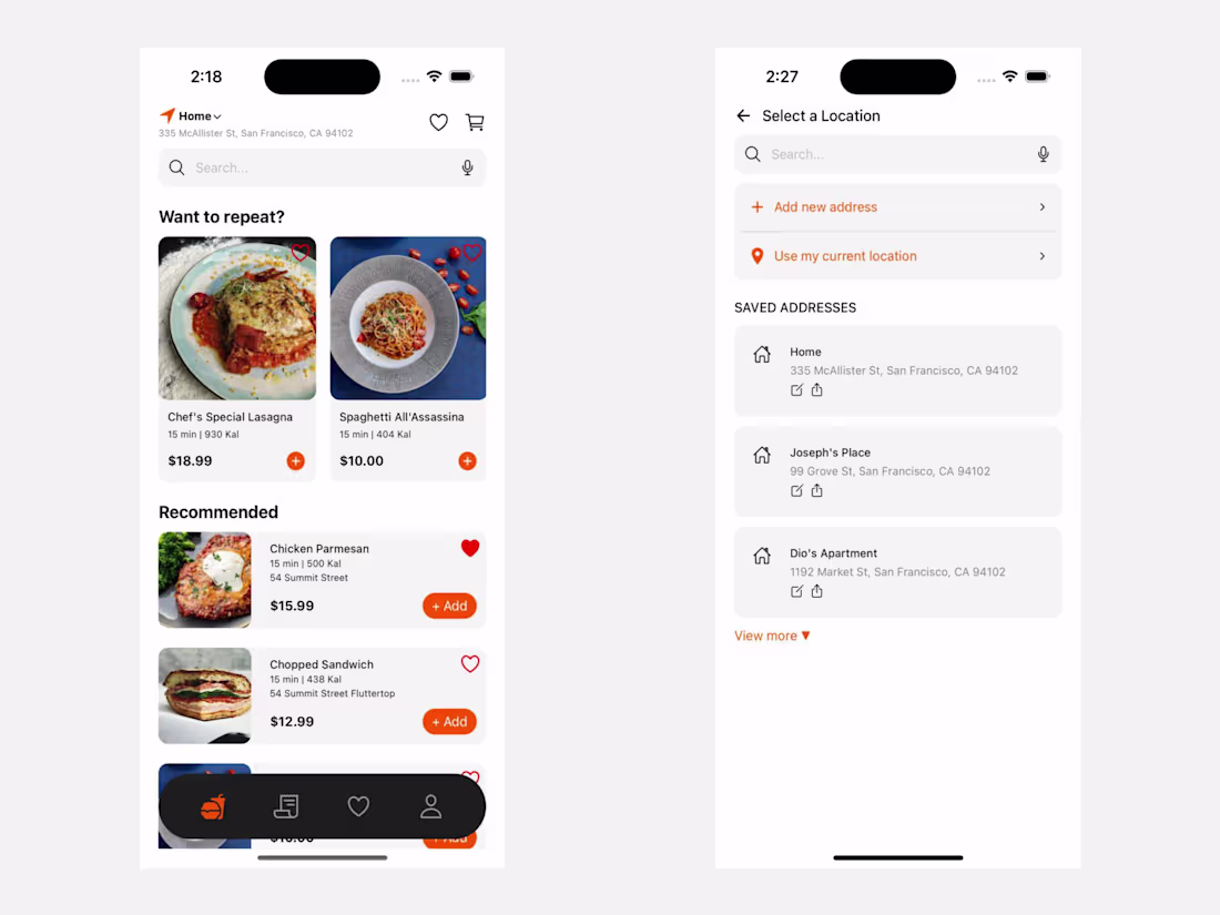 Cover image for Food Delivery Application built with Next and React Native