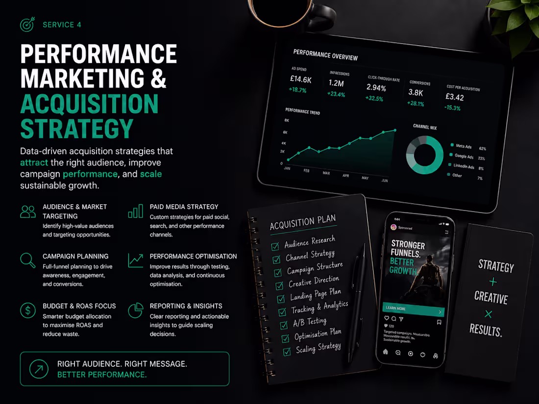 Cover image for Performance Marketing & Acquisition Strategy
