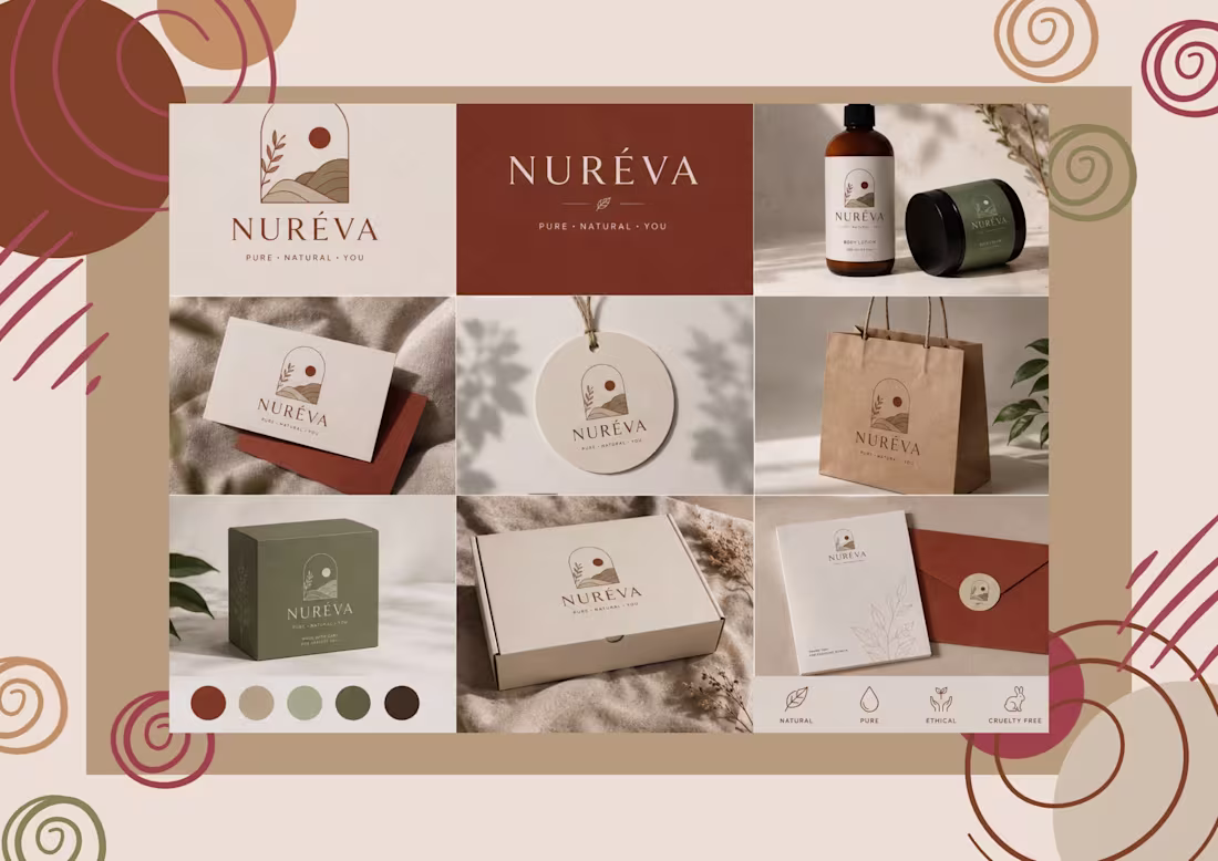 Cover image for Designed a complete visual identity