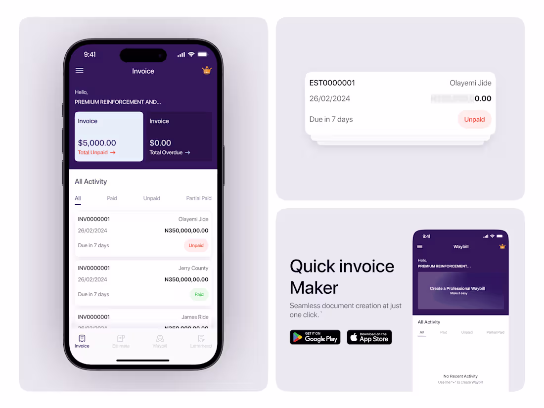 Cover image for Quick Invoice Maker