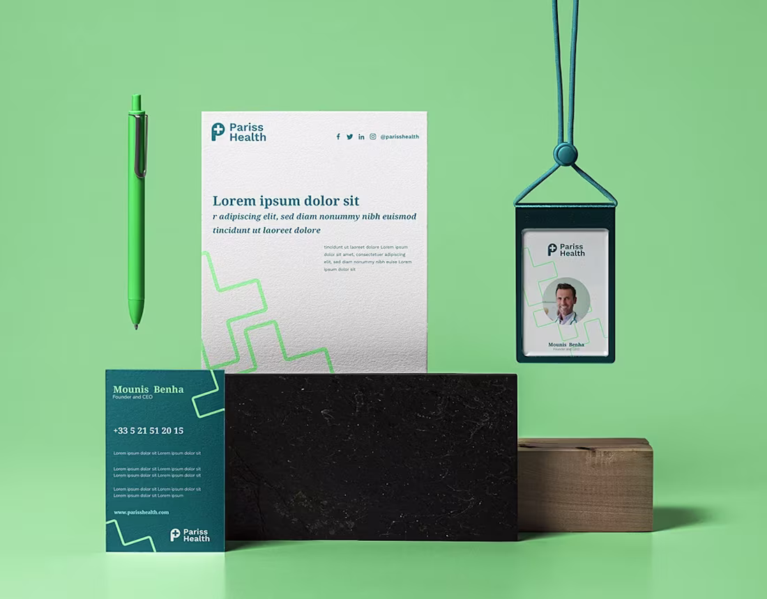 Cover image for Pariss Healthcare Branding, Brand Identity