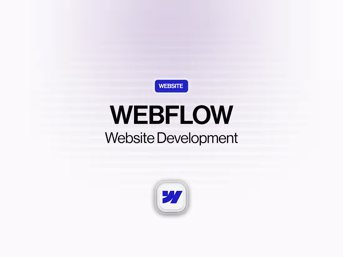 Cover image for Webflow | Website Development
