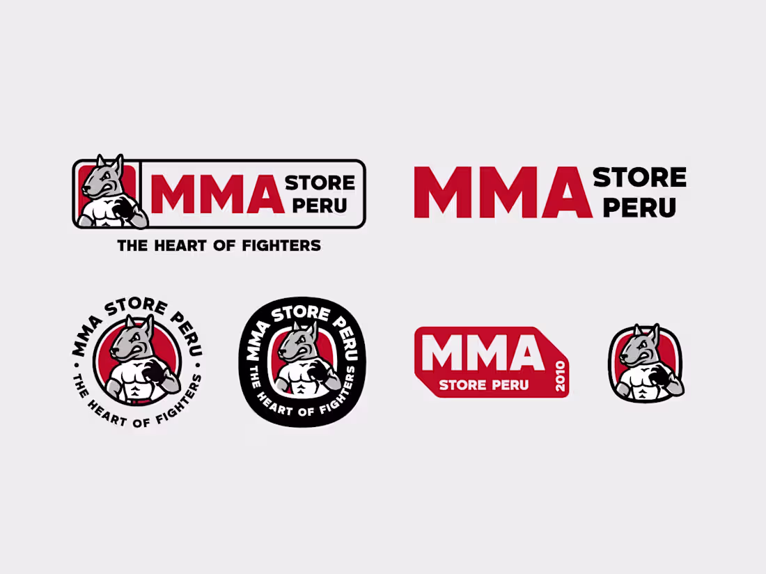 Cover image for MMA Store Peru Brand Identity Design