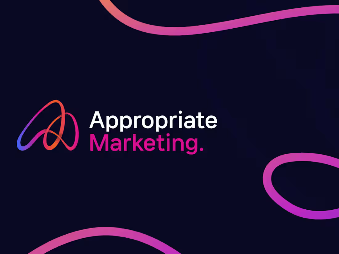 Cover image for Agency Brand Identity | Appropriate Marketing