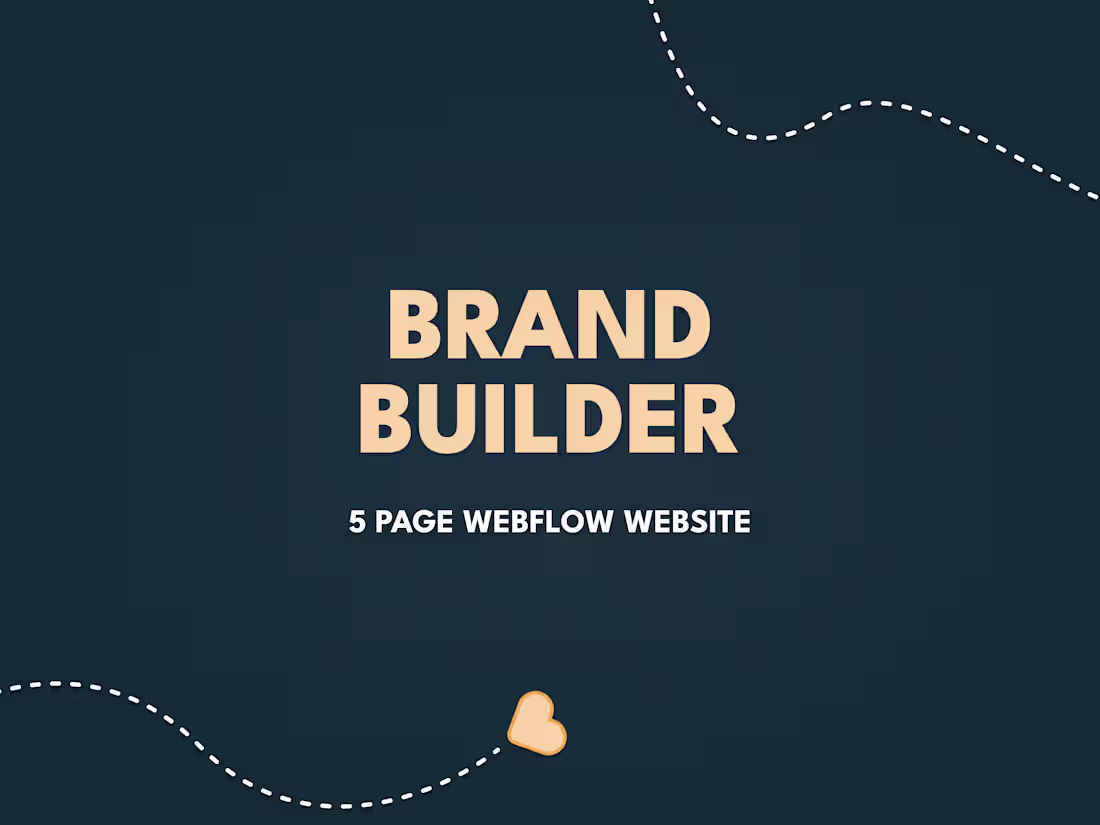 Cover image for Brand Builder - 5 Page Website