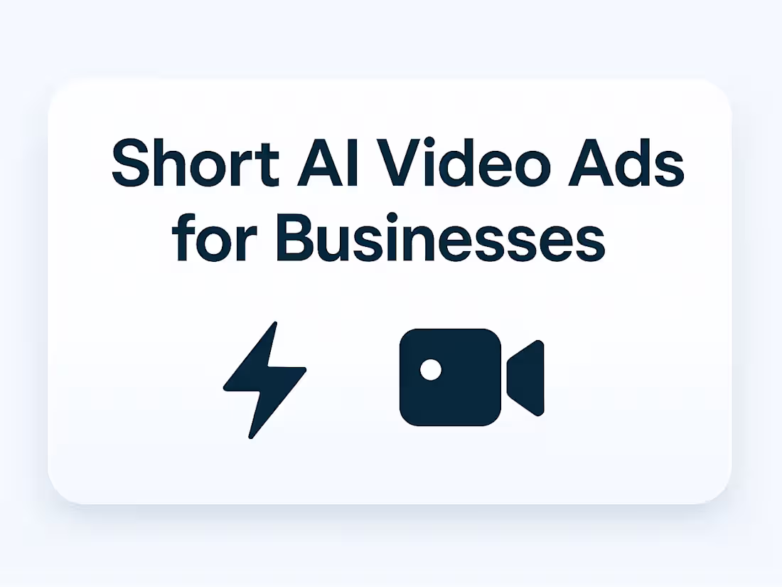Cover image for I Will Create An AI Video Ad For Your Businesses