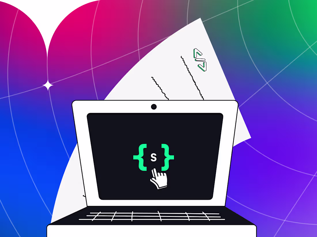 Cover image for Stunning 2d illustration with mesh gradient. 🔥 🔥