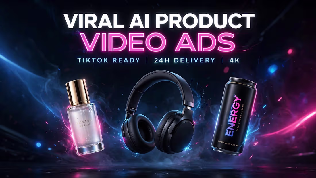 Cover image for I will create VIRAL AI UGC product video ad for TikTok & Shopify