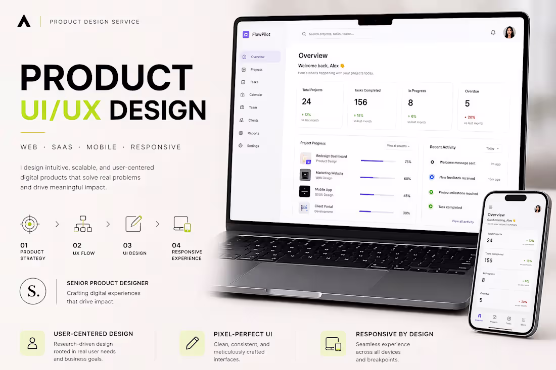 Cover image for Product UI/UX Design