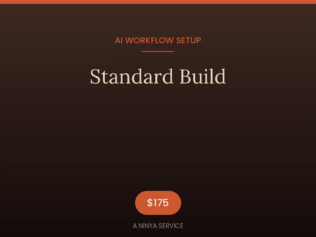Cover image for AI Workflow Setup — Standard
