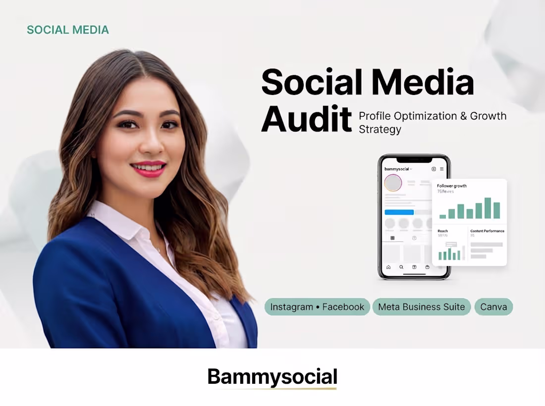 Cover image for Social Media Audit & Profile Optimization