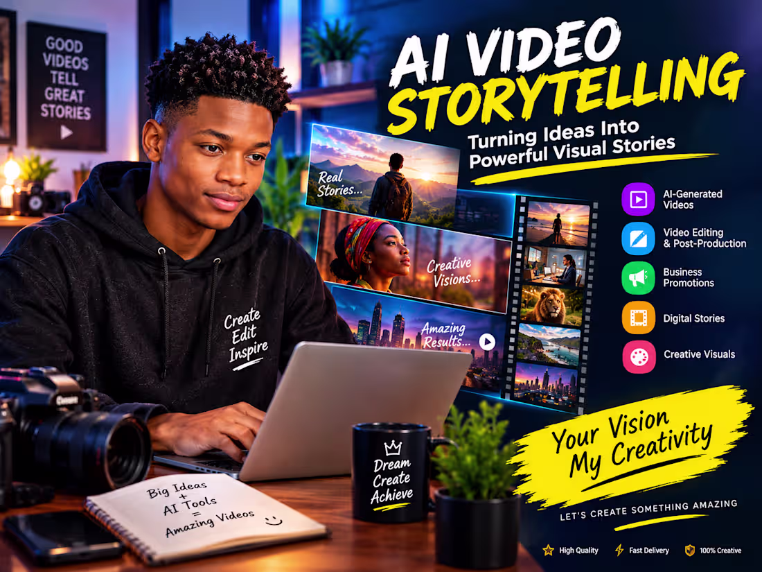 Cover image for Motivational video and design