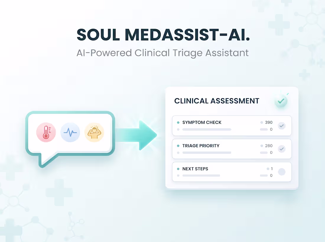 Cover image for Soul MedAssist-AI is an advanced,