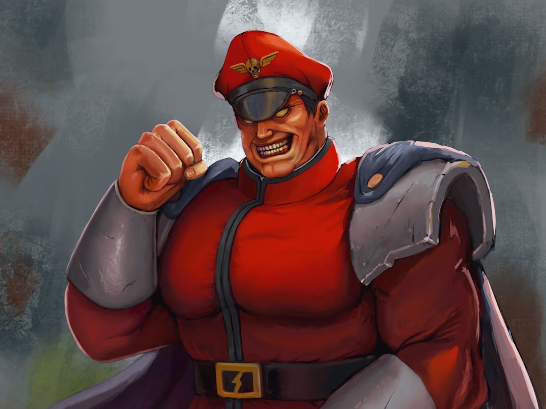 Cover image for M. Bison fanart