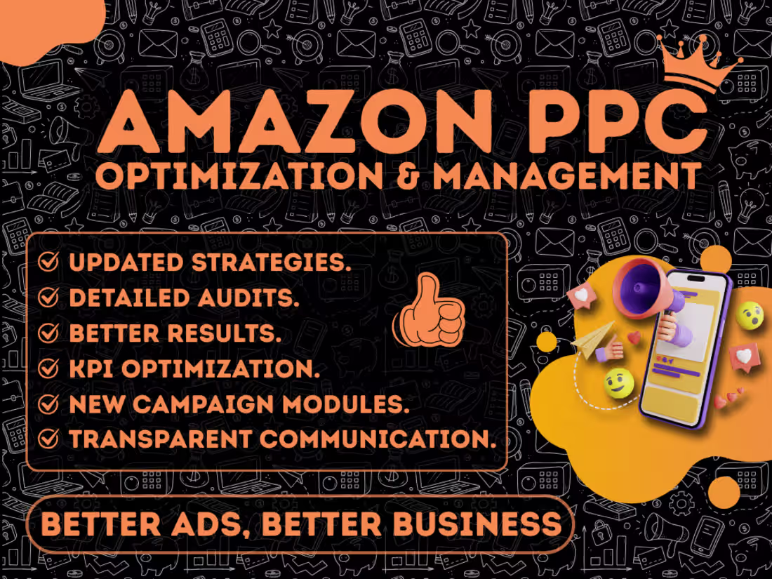 Cover image for Amazon PPC Campaigns Marketing - Product Marketing & Ads