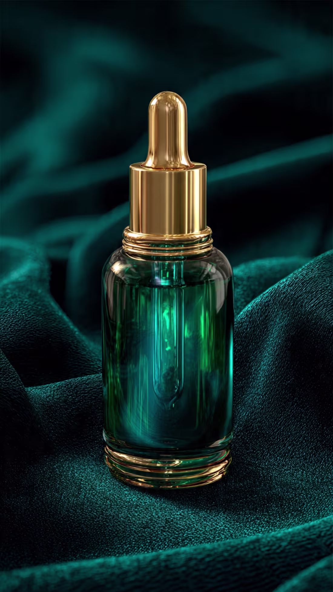 Cover image for Luxury Serum Photo - Emerald & Gold