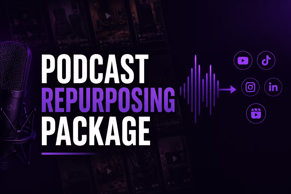 Cover image for Podcast Repurposing Package