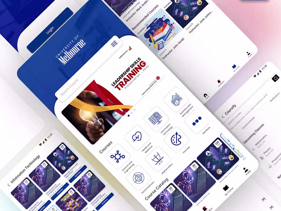 Cover image for University Courses App Project 
