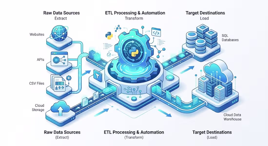Cover image for Data Engineering & ETL Pipeline Development
