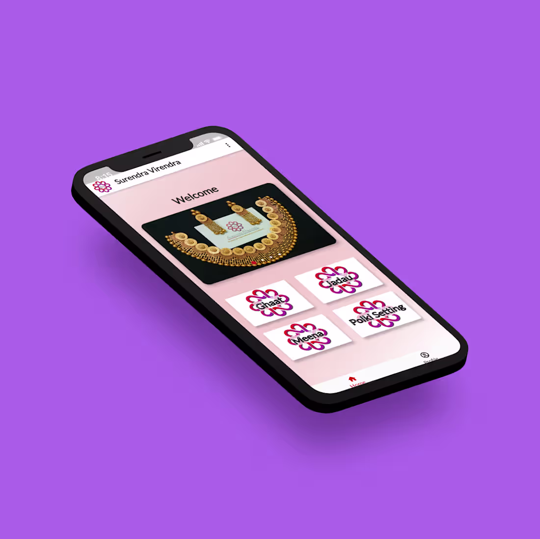 Cover image for SurendraVirendra - Jewelry showcase app