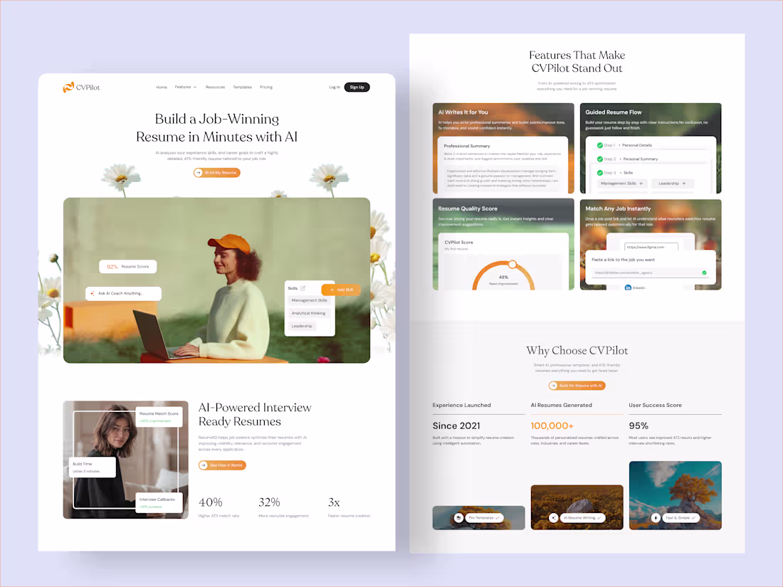 Cover image for AI Resume Builder SaaS —