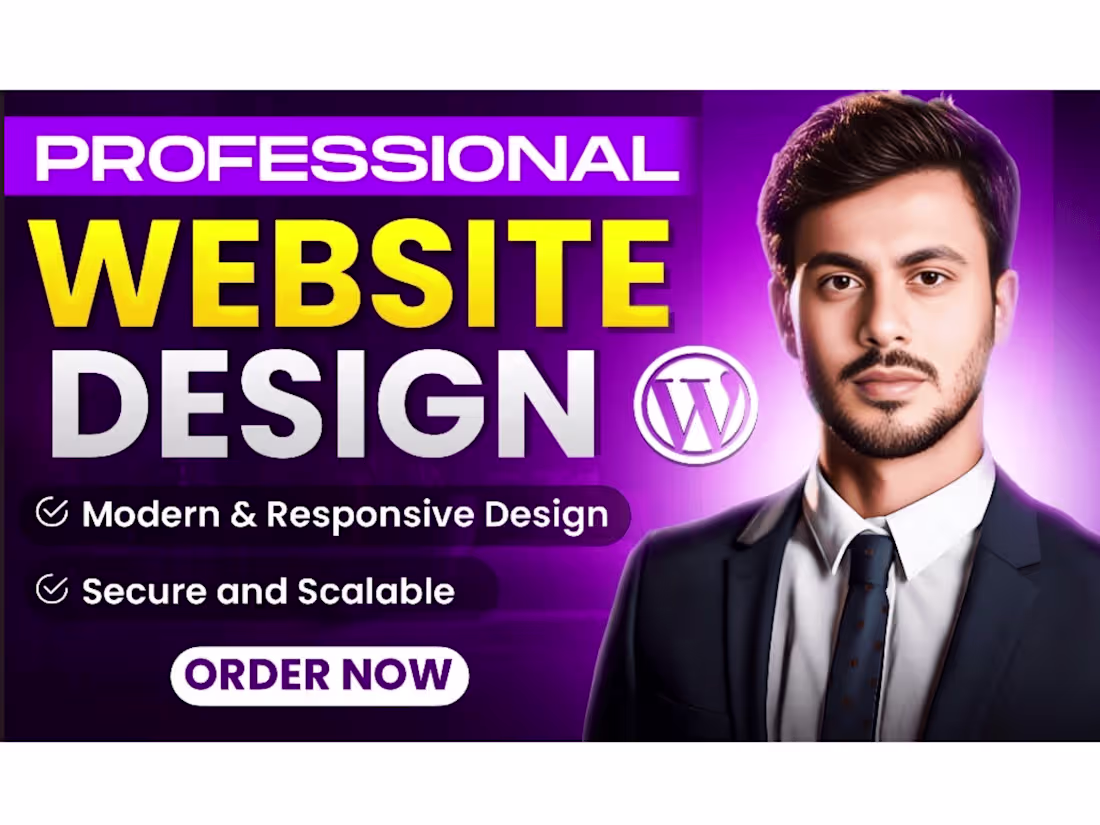 Cover image for Custom website with responsive web design