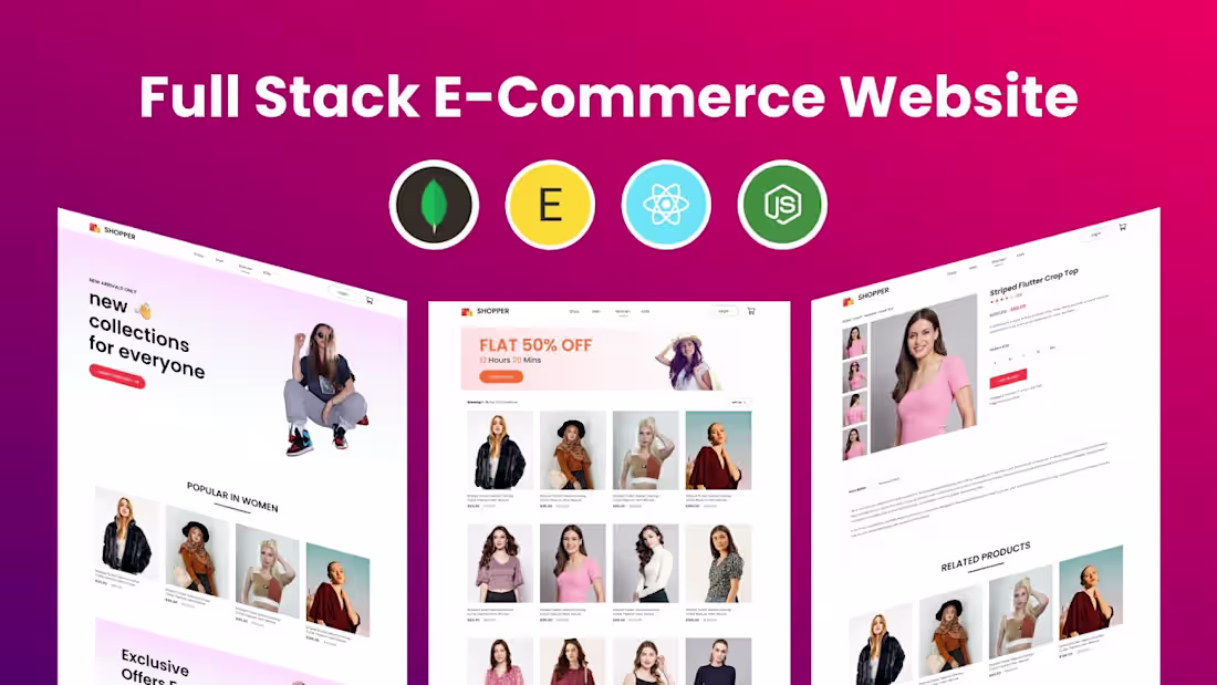 Cover image for  Full Stack Web Application Development