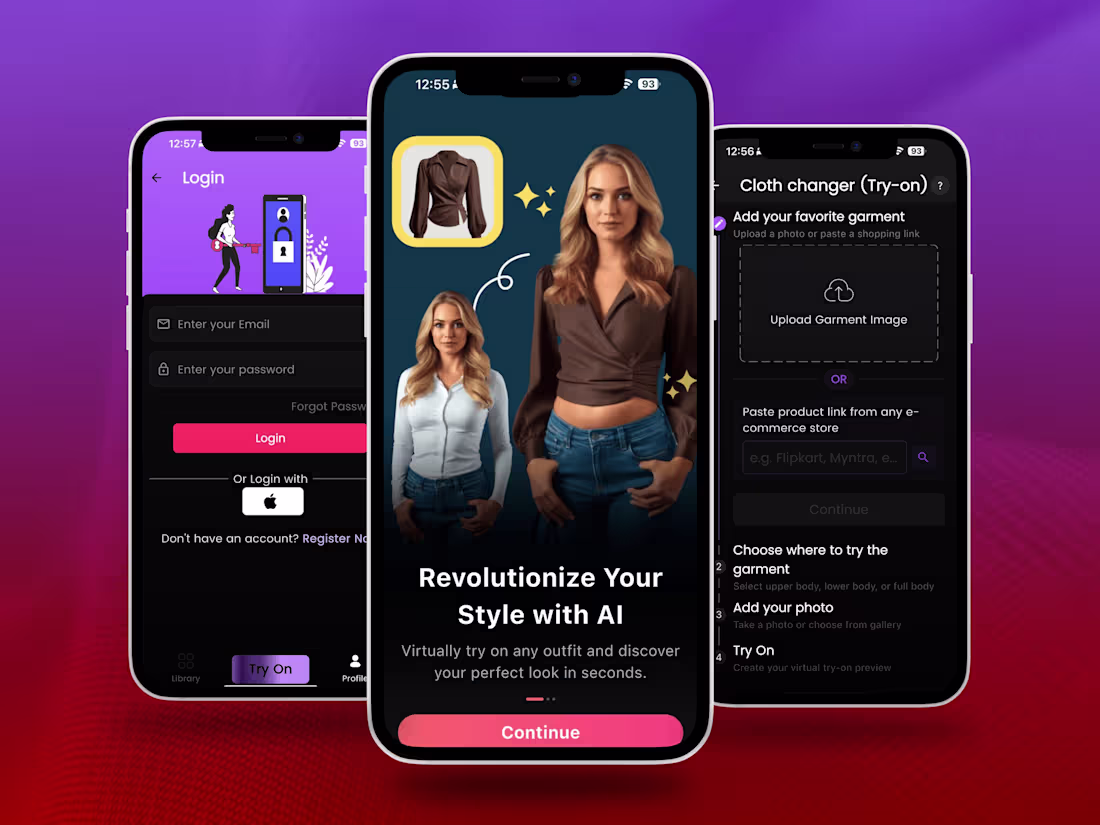 Cover image for AI Virtual Try-On Fashion App Case Study