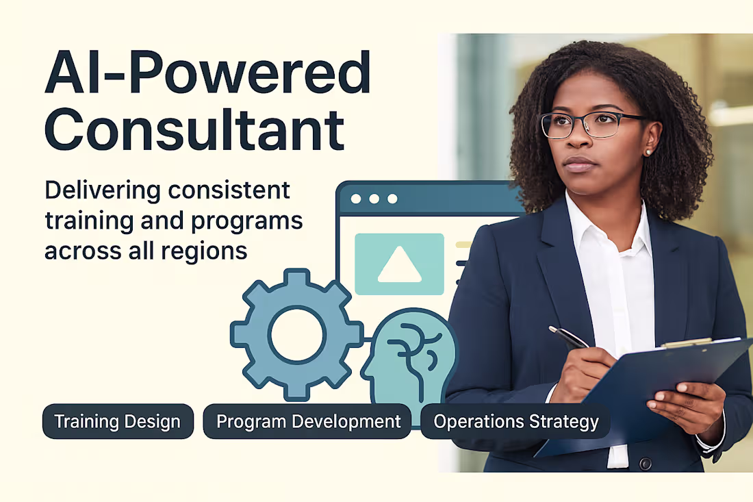 Cover image for AI-Powered Training & Program Design for Nationwide Rollout