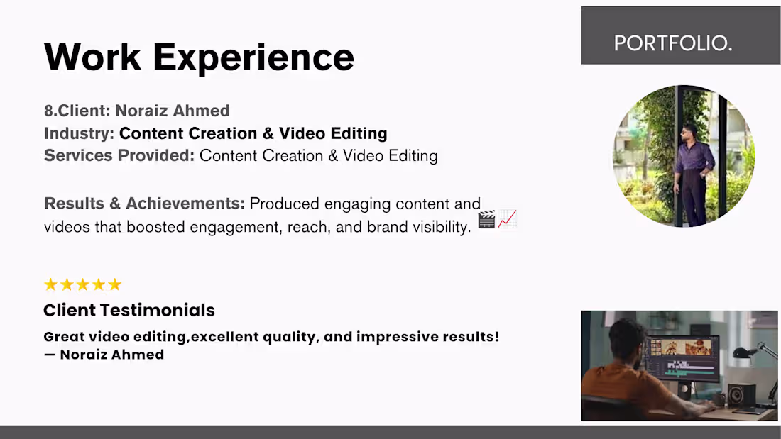 Cover image for Professional Video Editing Services | Ads, Content & Brand V...