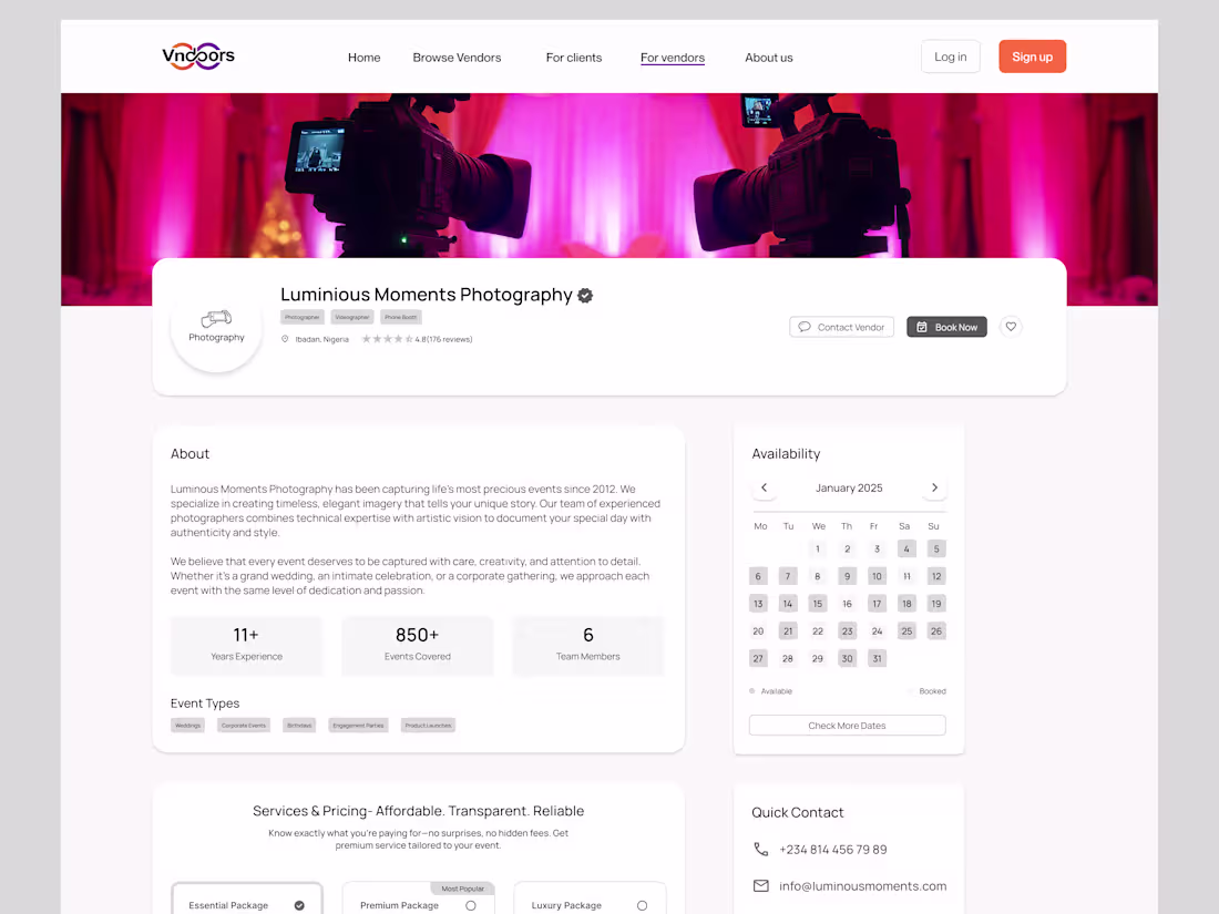 Cover image for Website Design for Startups & Businesses