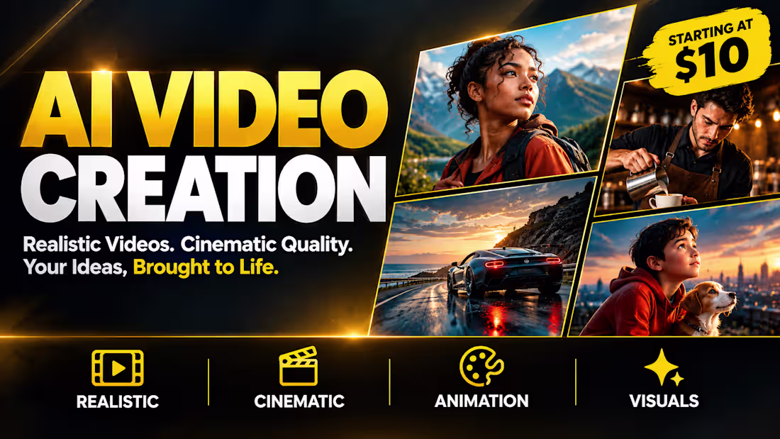 Cover image for Create cinematic AI videos and realistic product commerci