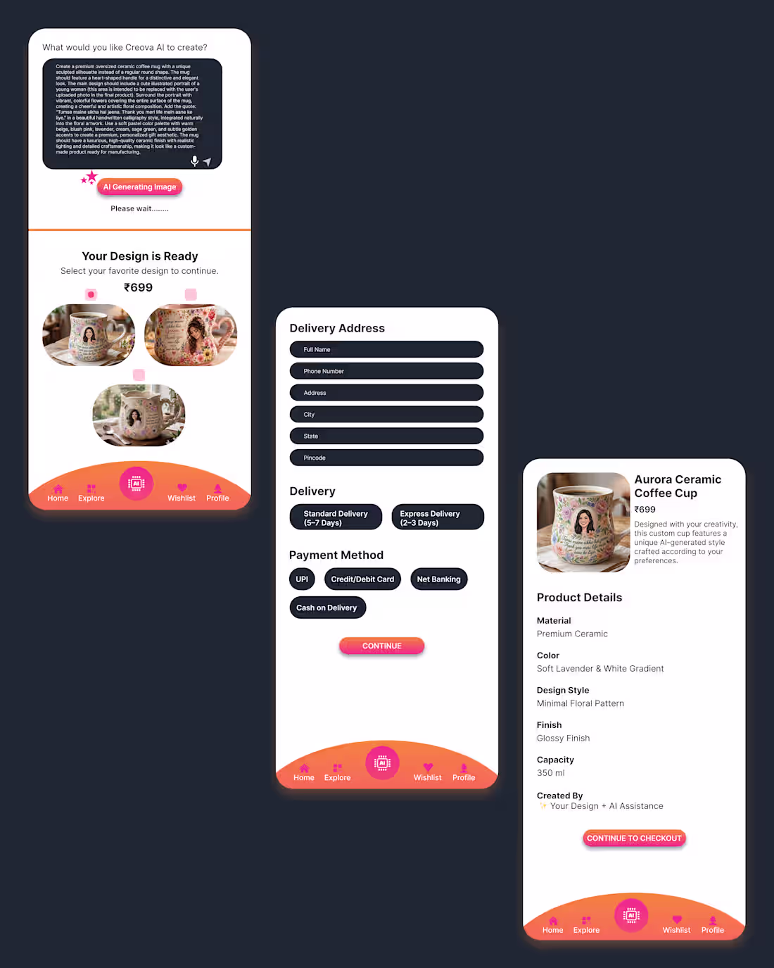 Cover image for Creova — Creative Shopping App
